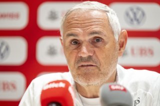 Pierluigi Tami est très content de cette tournée américaine KEYSTONE/JEAN-CHRISTOPHE BOTT